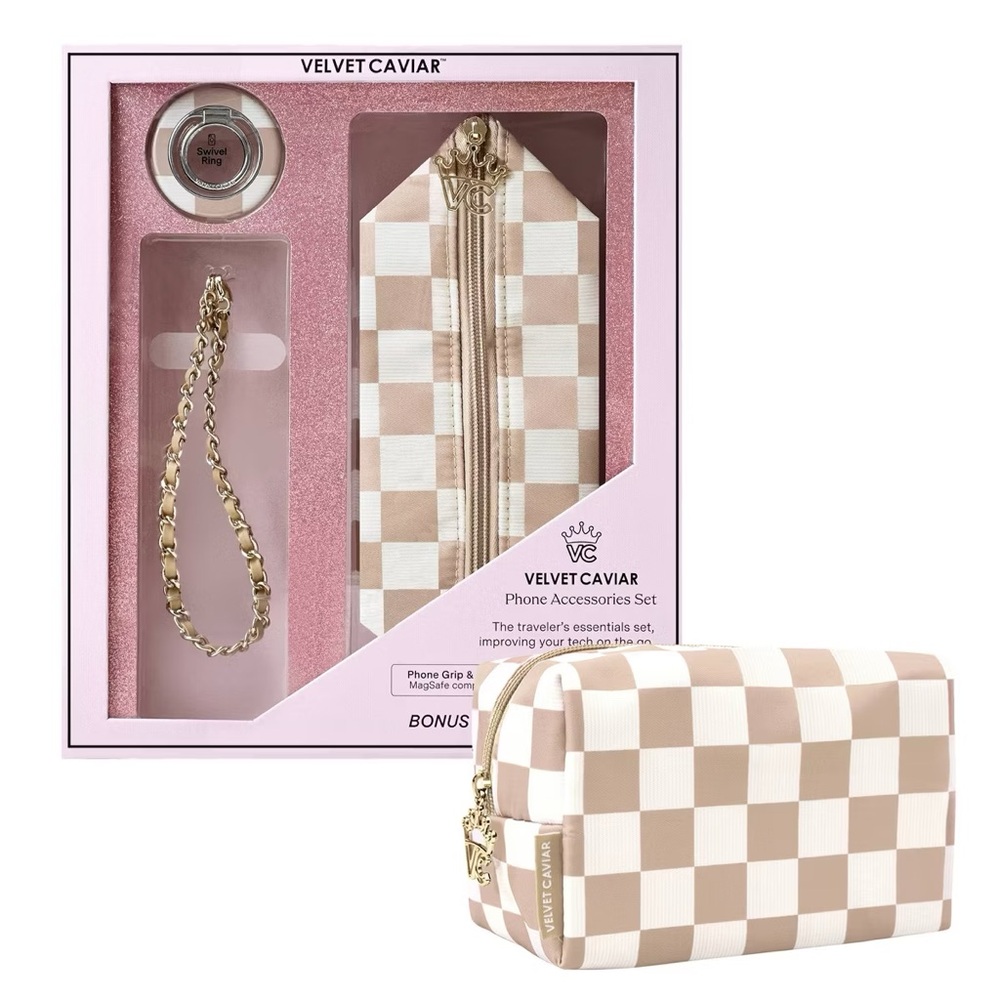 Velvet Caviar Phone Accessories Set